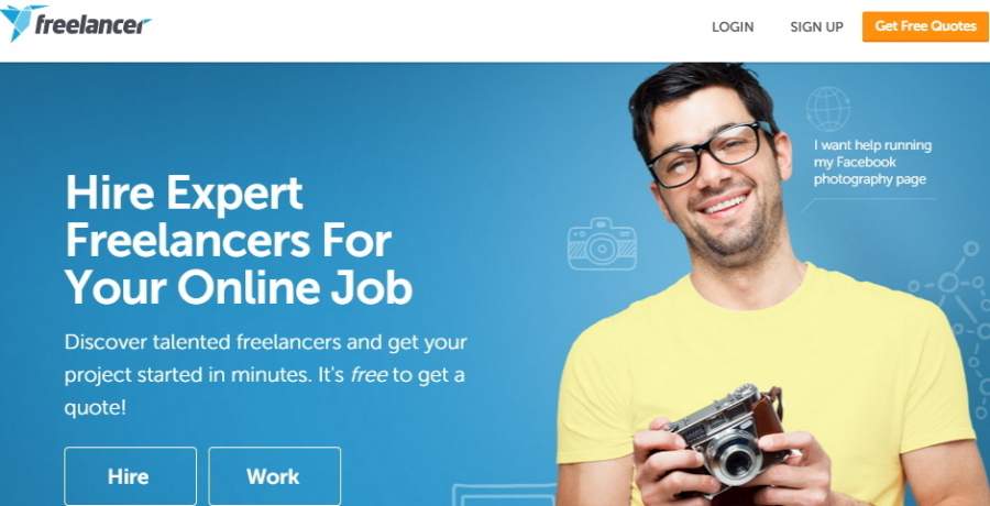 freelancer homepage best work from home jobs