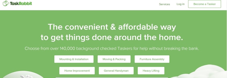 Get cash now with Taskrabbit